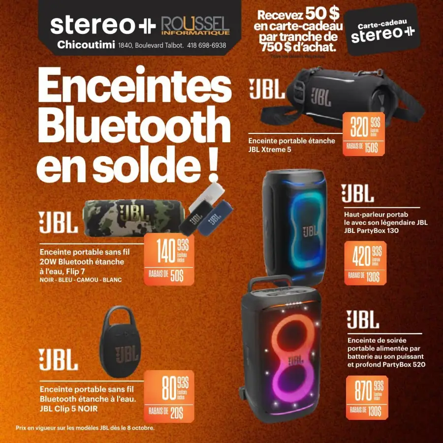 Page 6 du circulaire Stereo+.