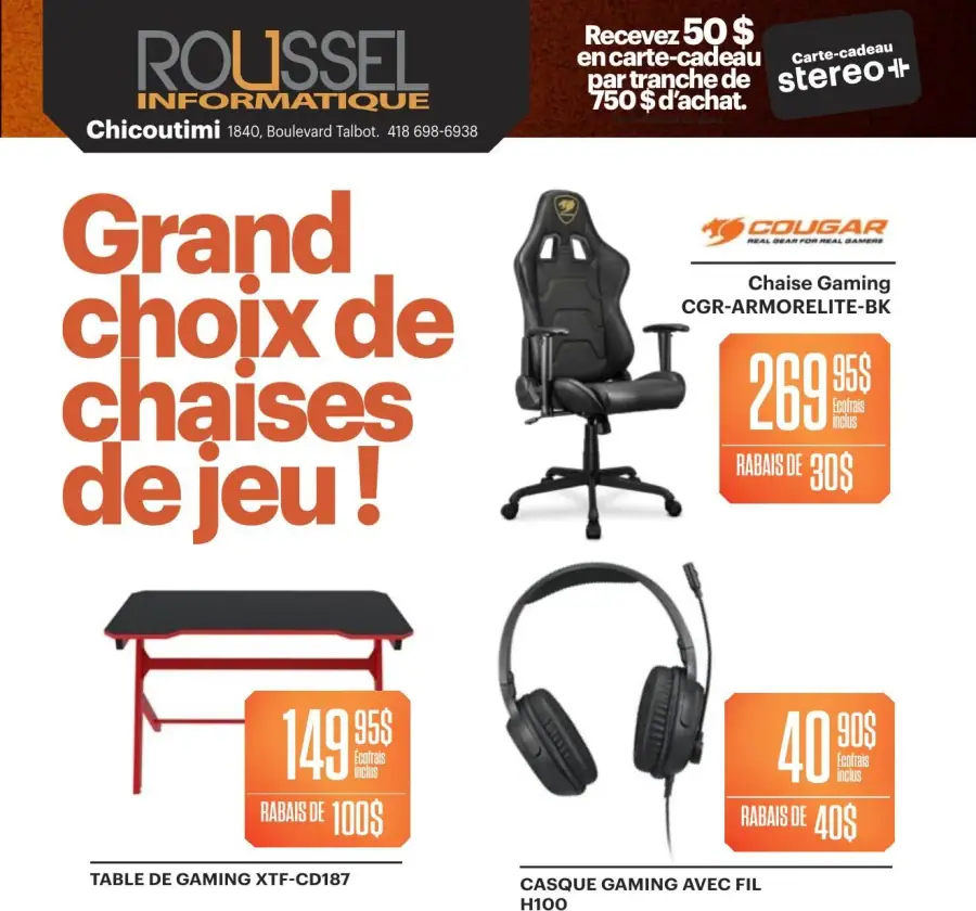 Page 11 du circulaire Stereo+.