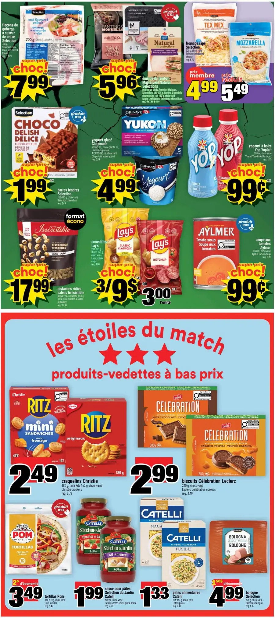 Page 3 du circulaire Super C.