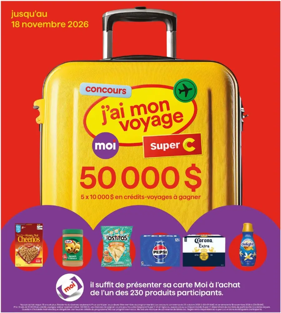 Page 4 du circulaire Super C.