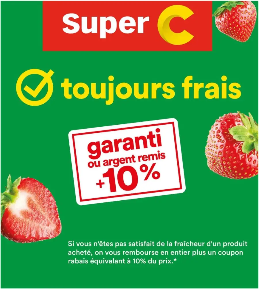 Page 8 du circulaire Super C.