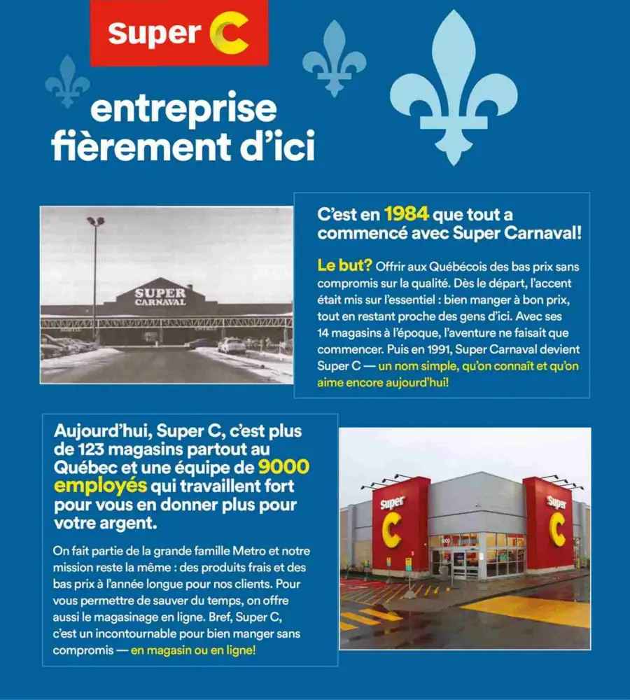 Page 10 du circulaire Super C.