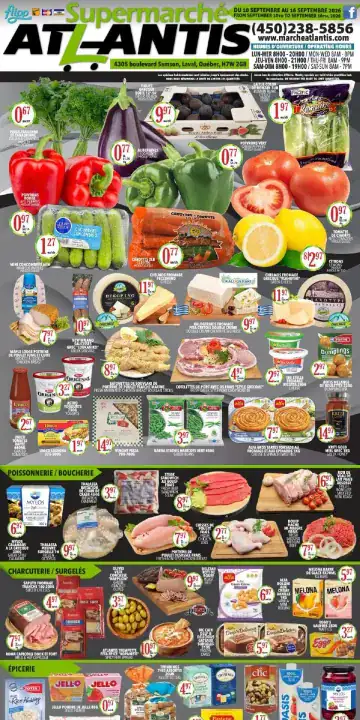 Aperçu de la Circulaire Supermarché Atlantis du 10 au 16 septembre 2026
