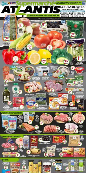 Aperçu de la Circulaire Supermarché Atlantis du 17 au 23 septembre 2026