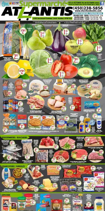 Aperçu de la Circulaire Supermarché Atlantis du 22 au 28 octobre 2026
