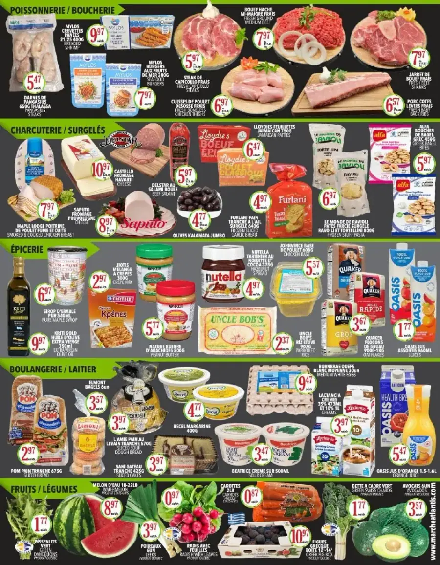 Page 2 du circulaire Supermarché Atlantis.