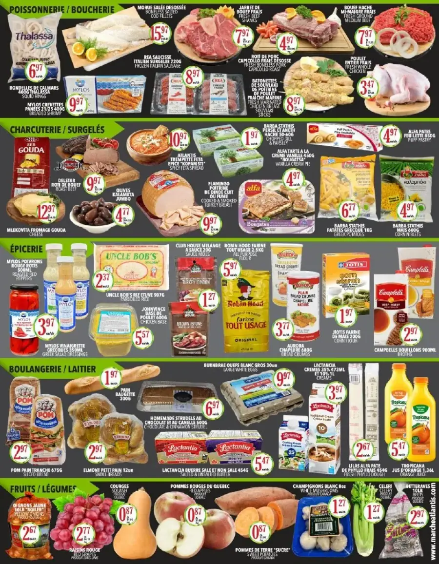 Page 2 du circulaire Supermarché Atlantis.