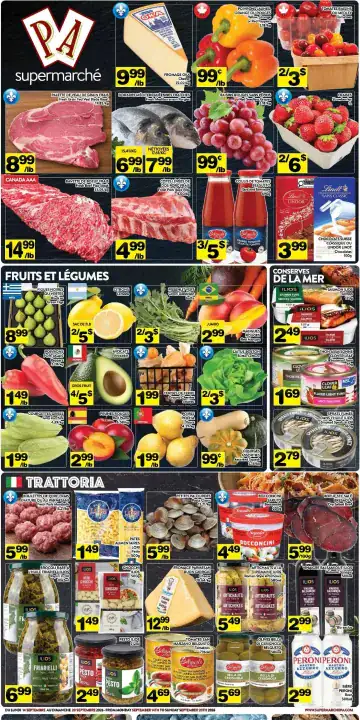 Aperçu de la Circulaire Supermarché PA du 14 au 20 septembre 2026