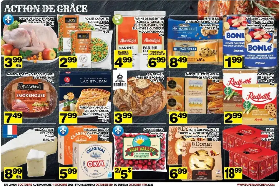 Page 3 du circulaire Supermarché PA.