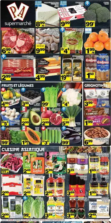 Aperçu de la Circulaire Supermarché PA du 7 au 13 septembre 2026
