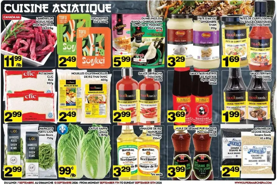 Page 3 du circulaire Supermarché PA.
