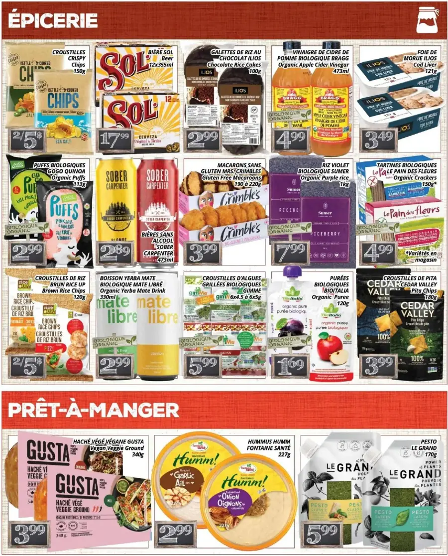Page 2 du circulaire Supermarché PA.