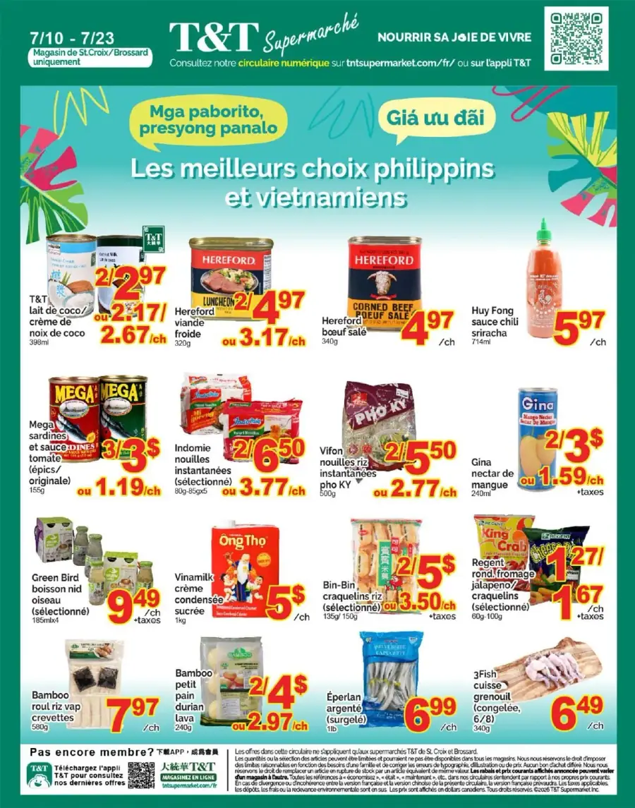 Page 9 du circulaire Supermarché T&T.