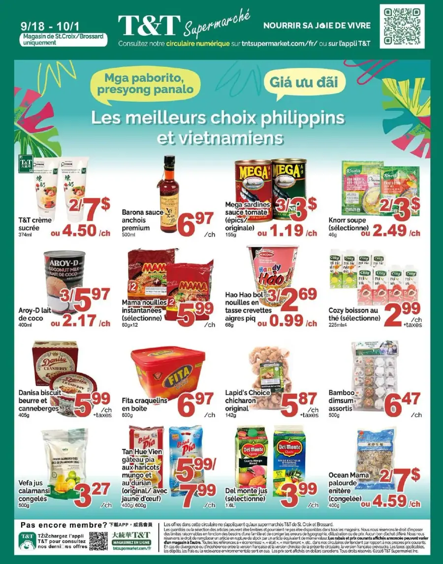 Page 10 du circulaire Supermarché T&T.