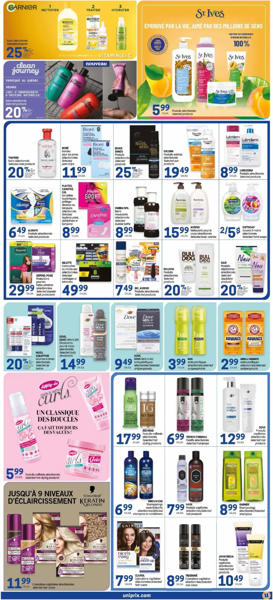 Page 6 du circulaire Uniprix.