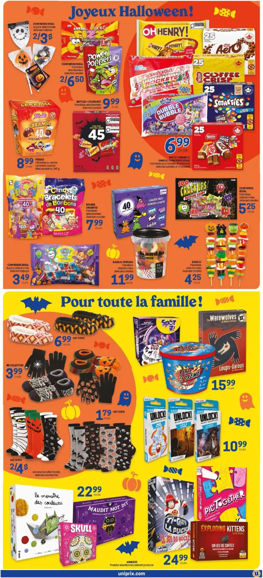 Page 3 du circulaire Uniprix.