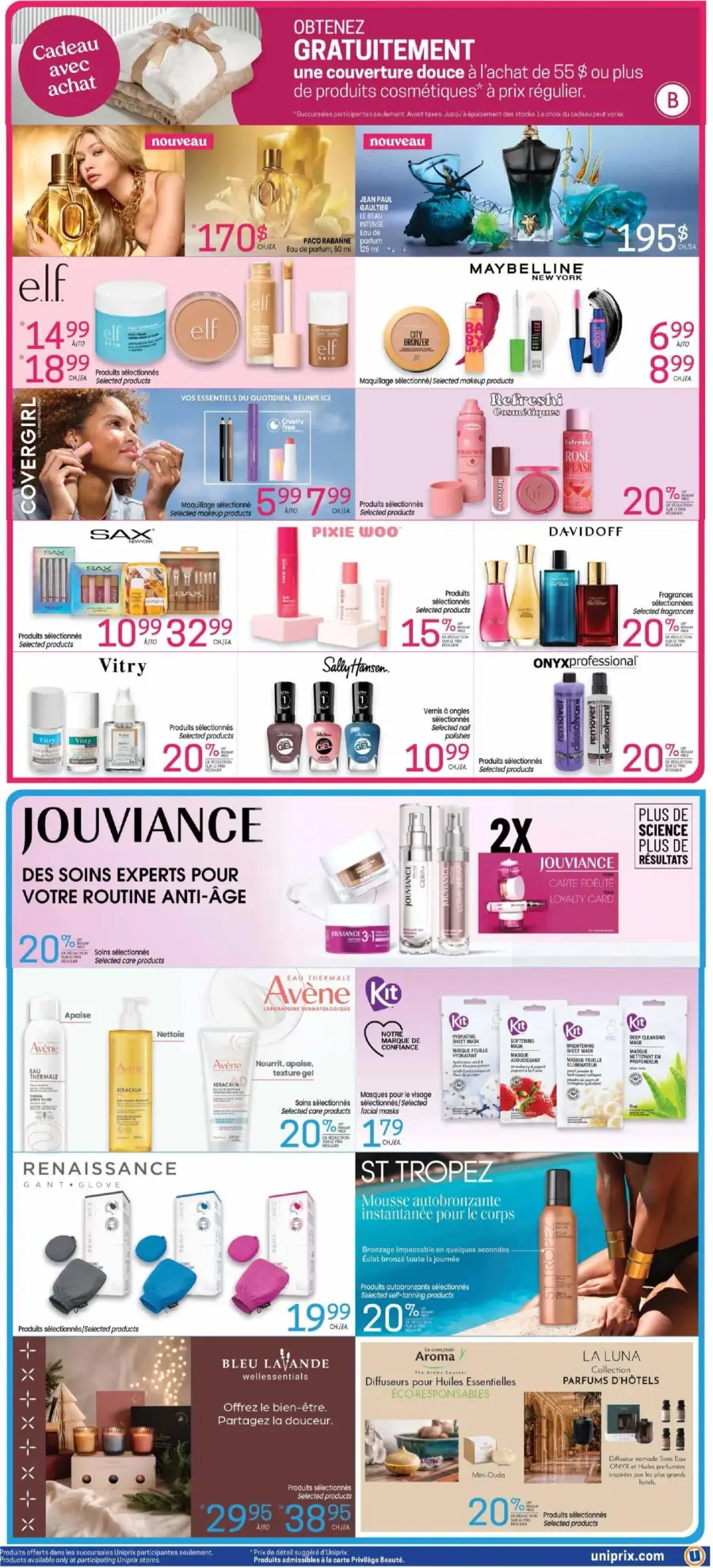 Page 4 du circulaire Uniprix.