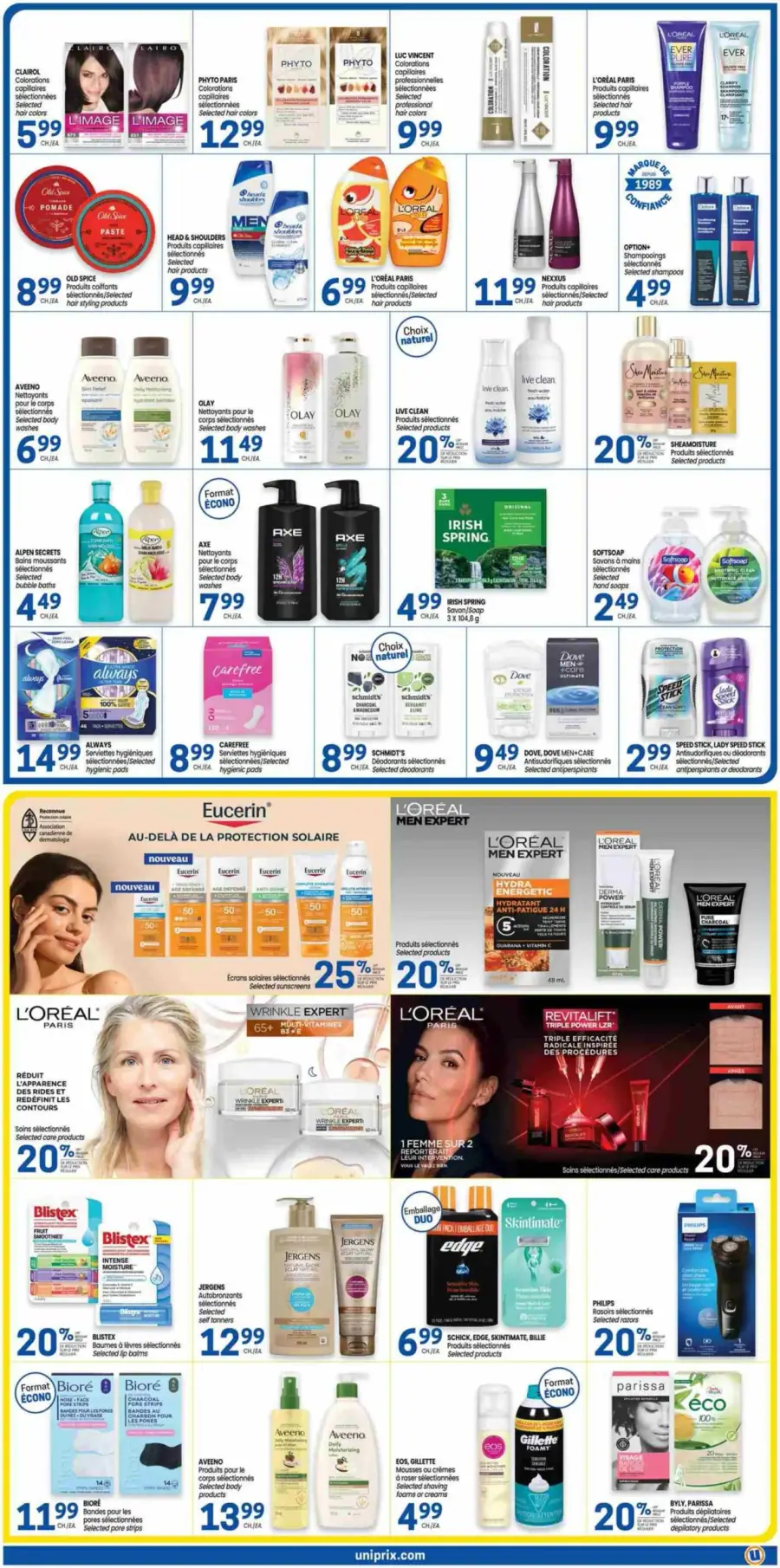 Page 3 du circulaire Uniprix.