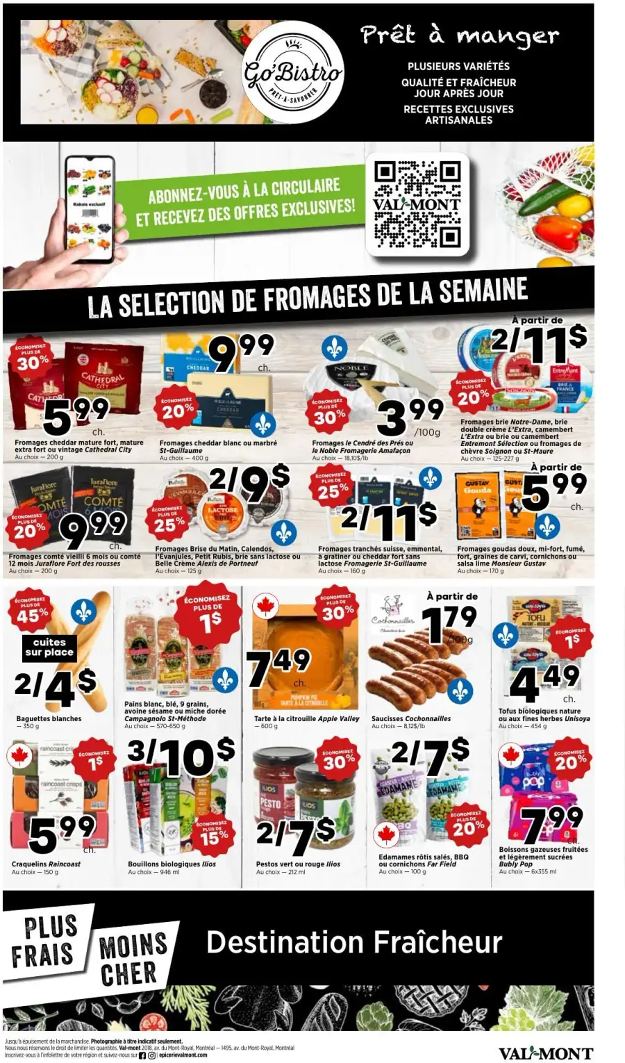 Page 3 du circulaire Val-Mont.