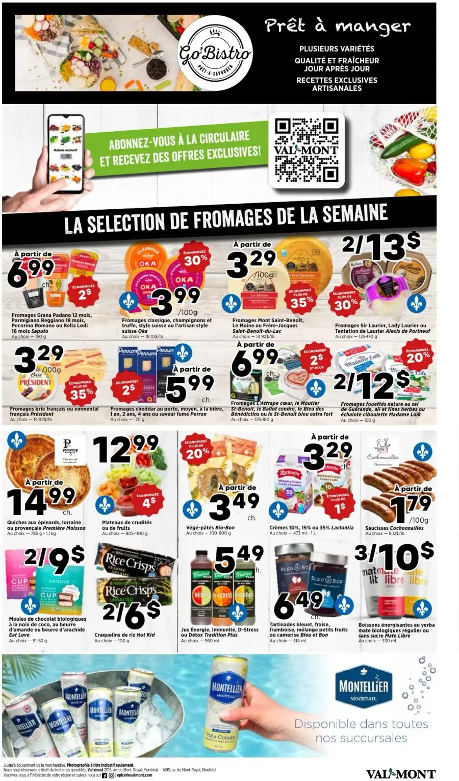 Page 3 du circulaire Val-Mont.