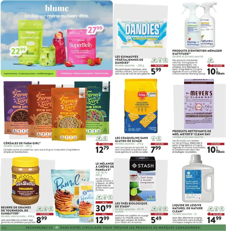 Page 4 du circulaire Vitavie au Naturel.