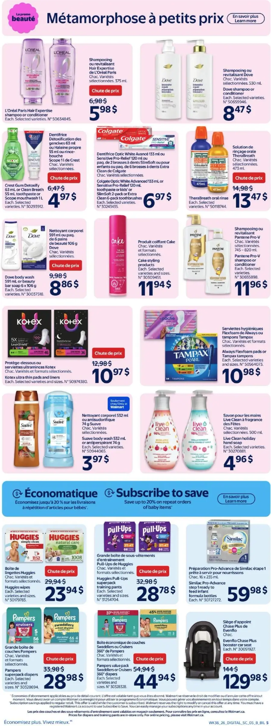 Page 10 du circulaire Walmart.