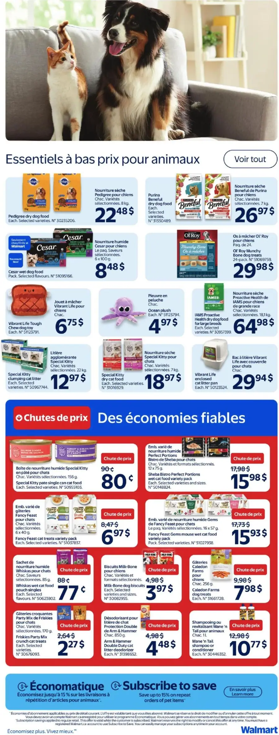 Page 12 du circulaire Walmart.