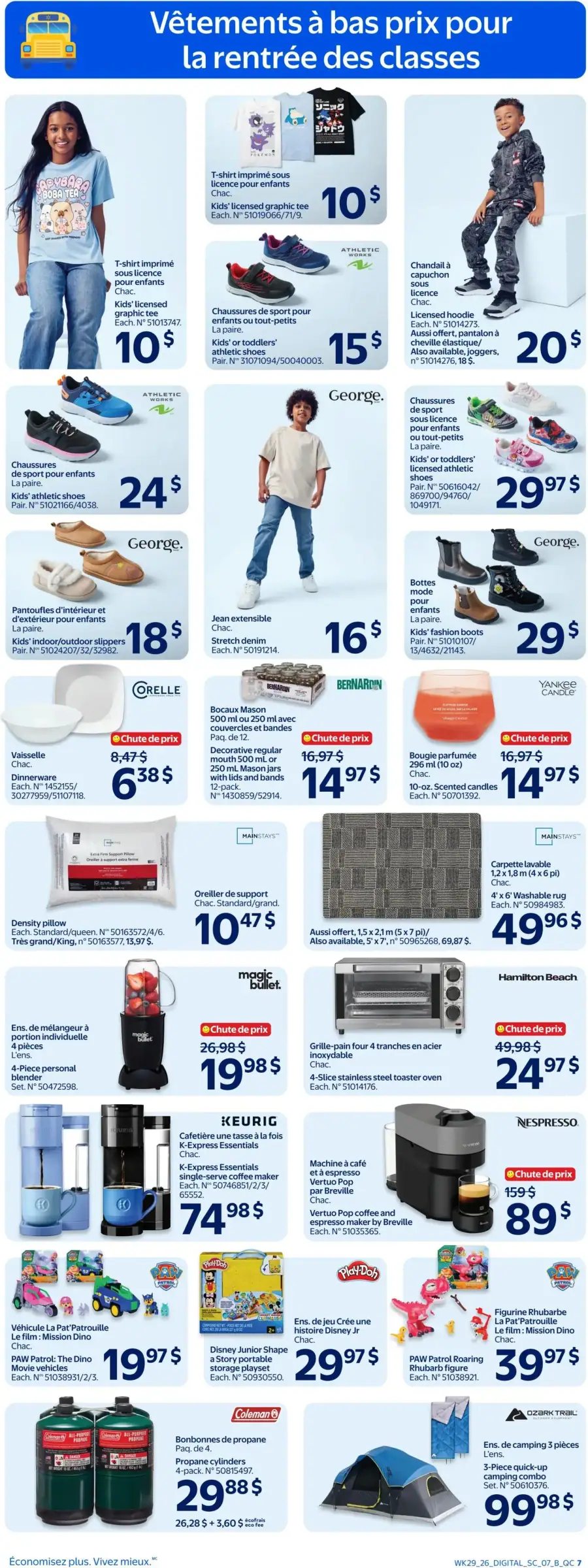 Page 7 du circulaire Walmart.