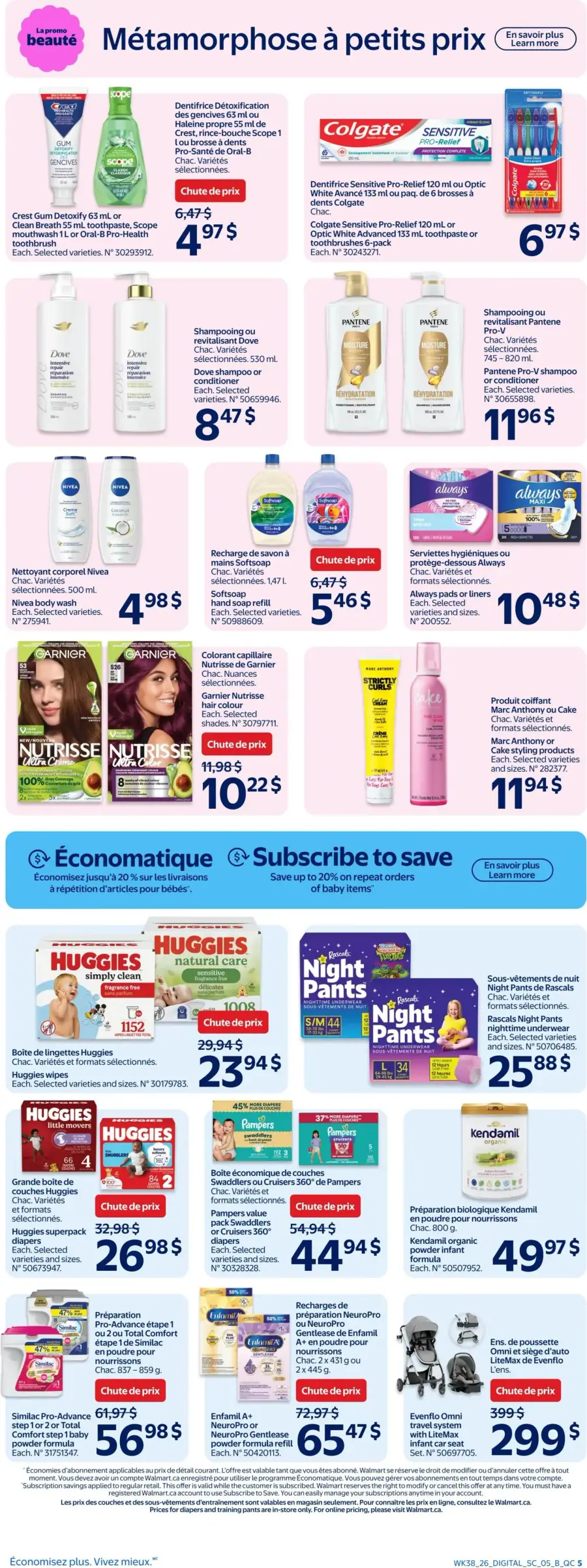 Page 5 du circulaire Walmart.
