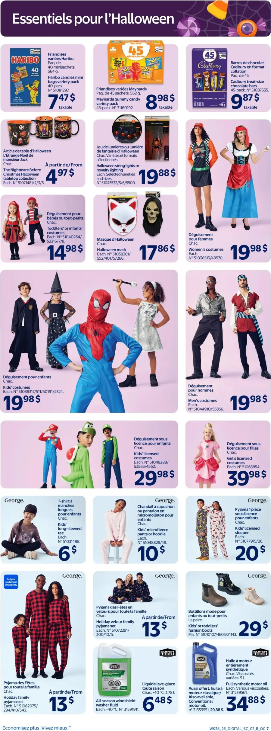 Page 7 du circulaire Walmart.