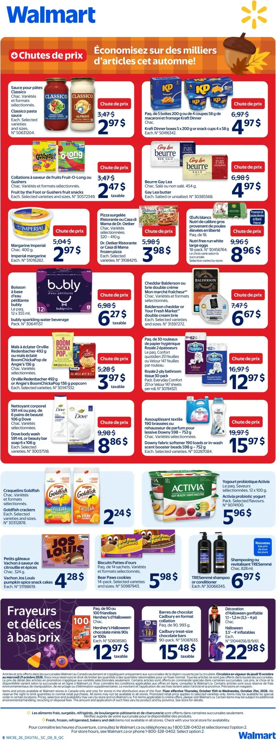 Page 8 du circulaire Walmart.