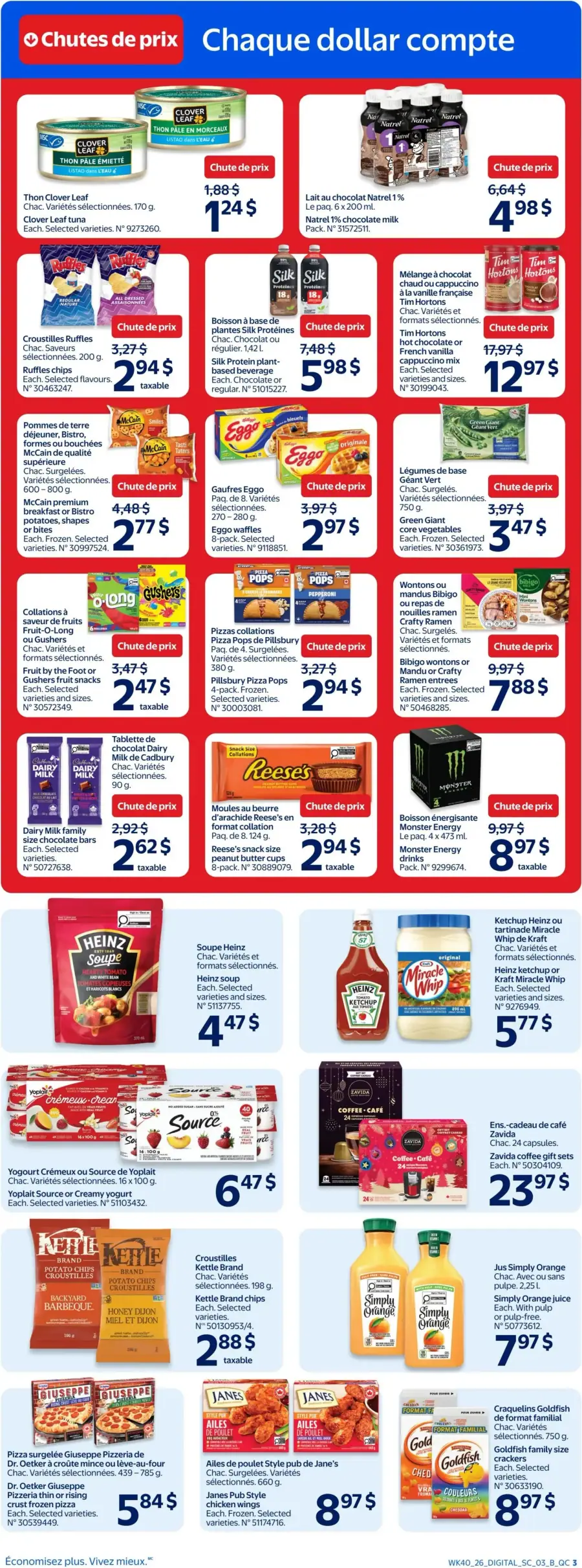 Page 3 du circulaire Walmart.