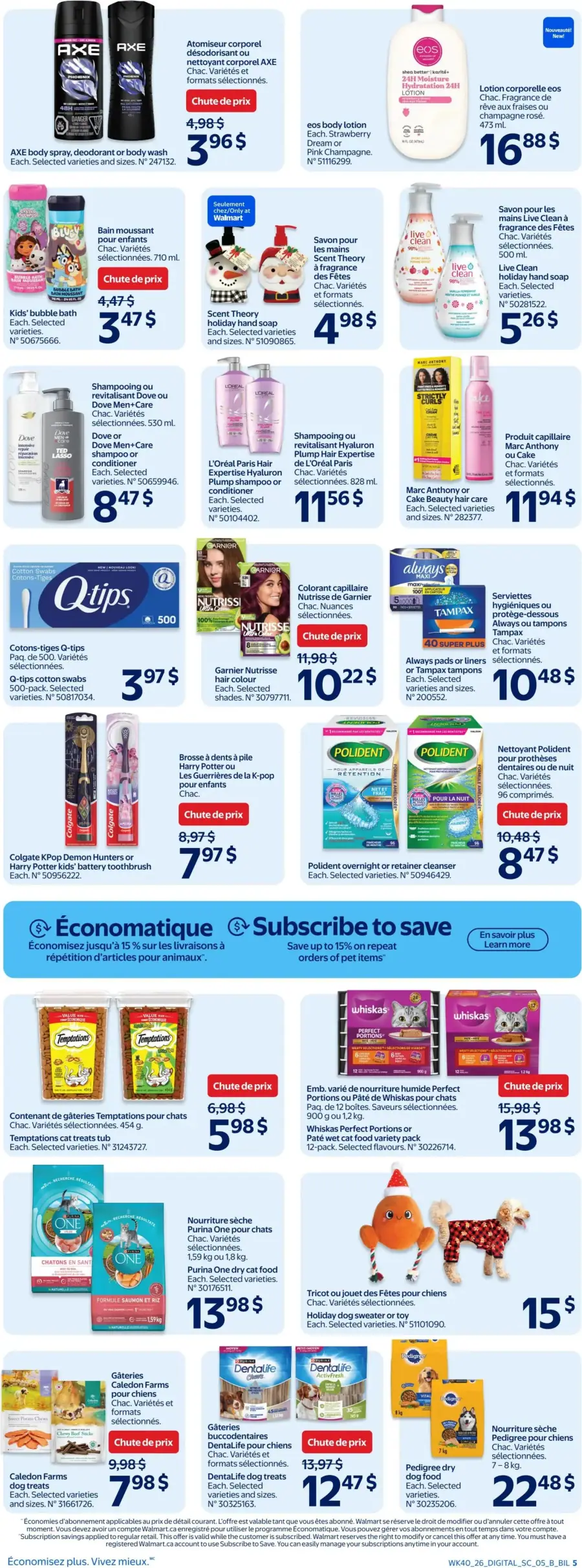 Page 5 du circulaire Walmart.