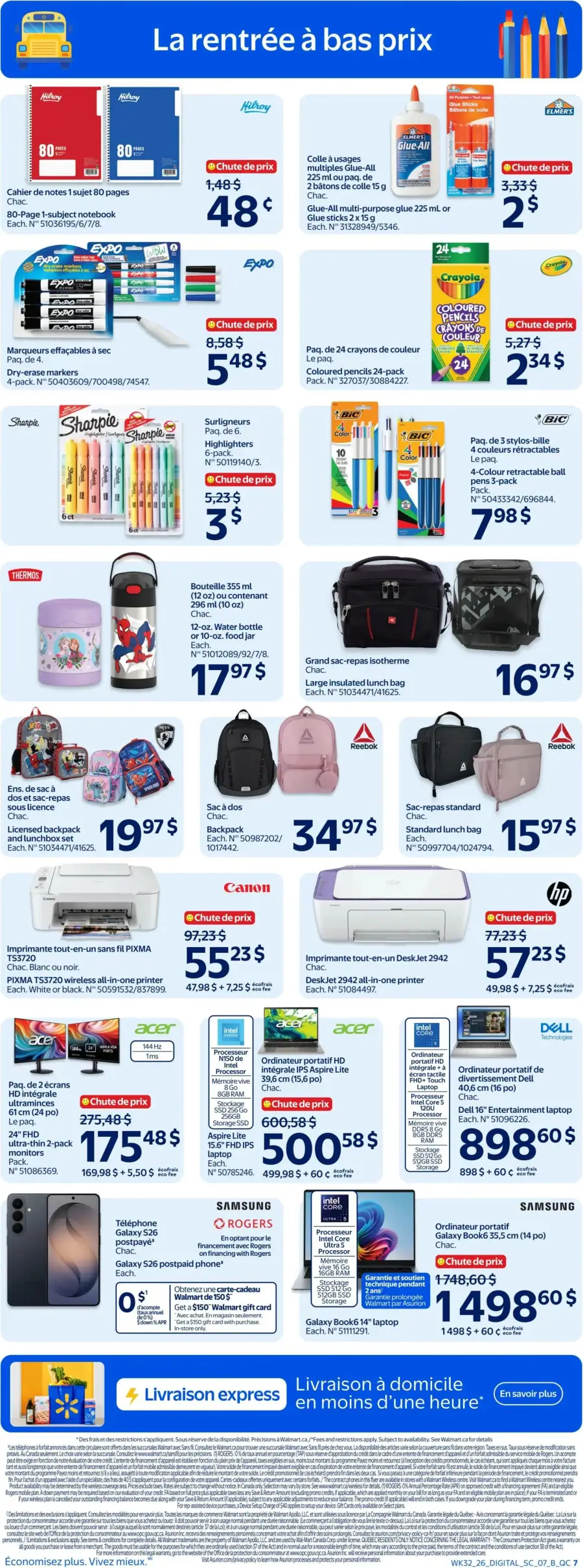 Page 7 du circulaire Walmart.