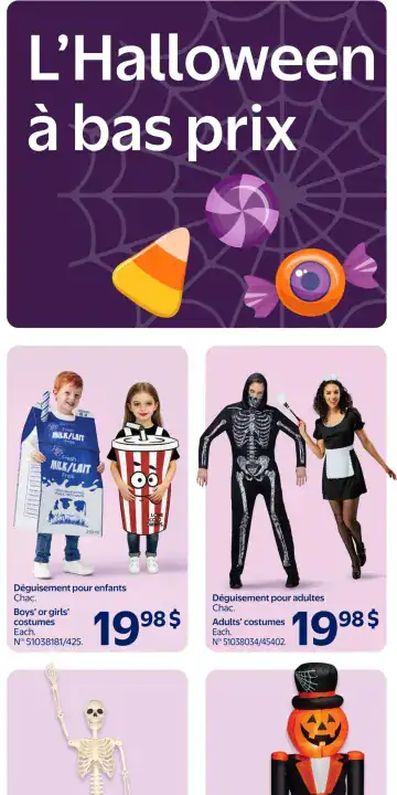 Aperçu de la Circulaire Walmart du 8 au 14 octobre 2026