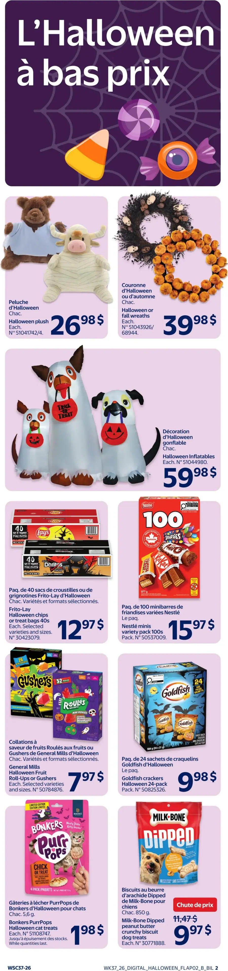 Page 2 du circulaire Walmart.