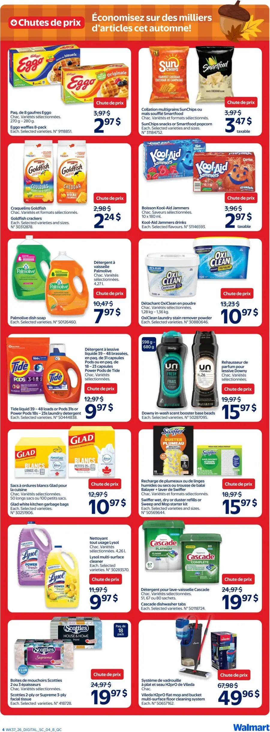Page 6 du circulaire Walmart.