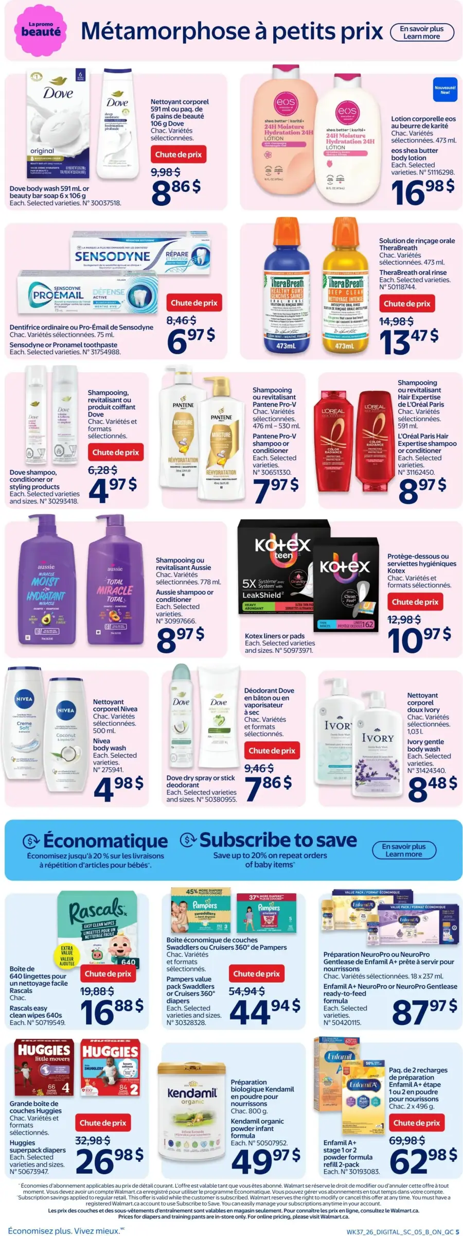 Page 7 du circulaire Walmart.