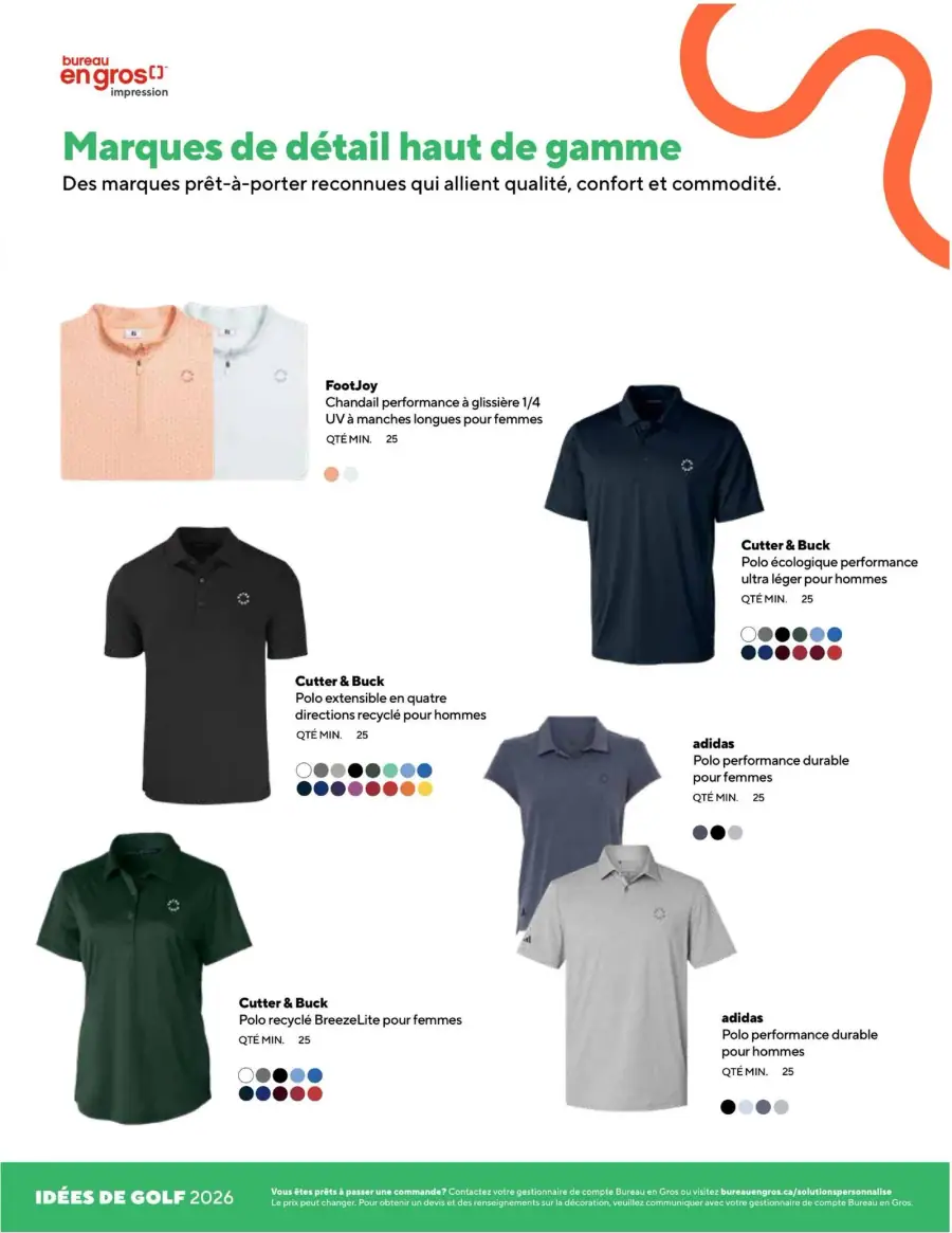Page 4 du guide Bureau en Gros.