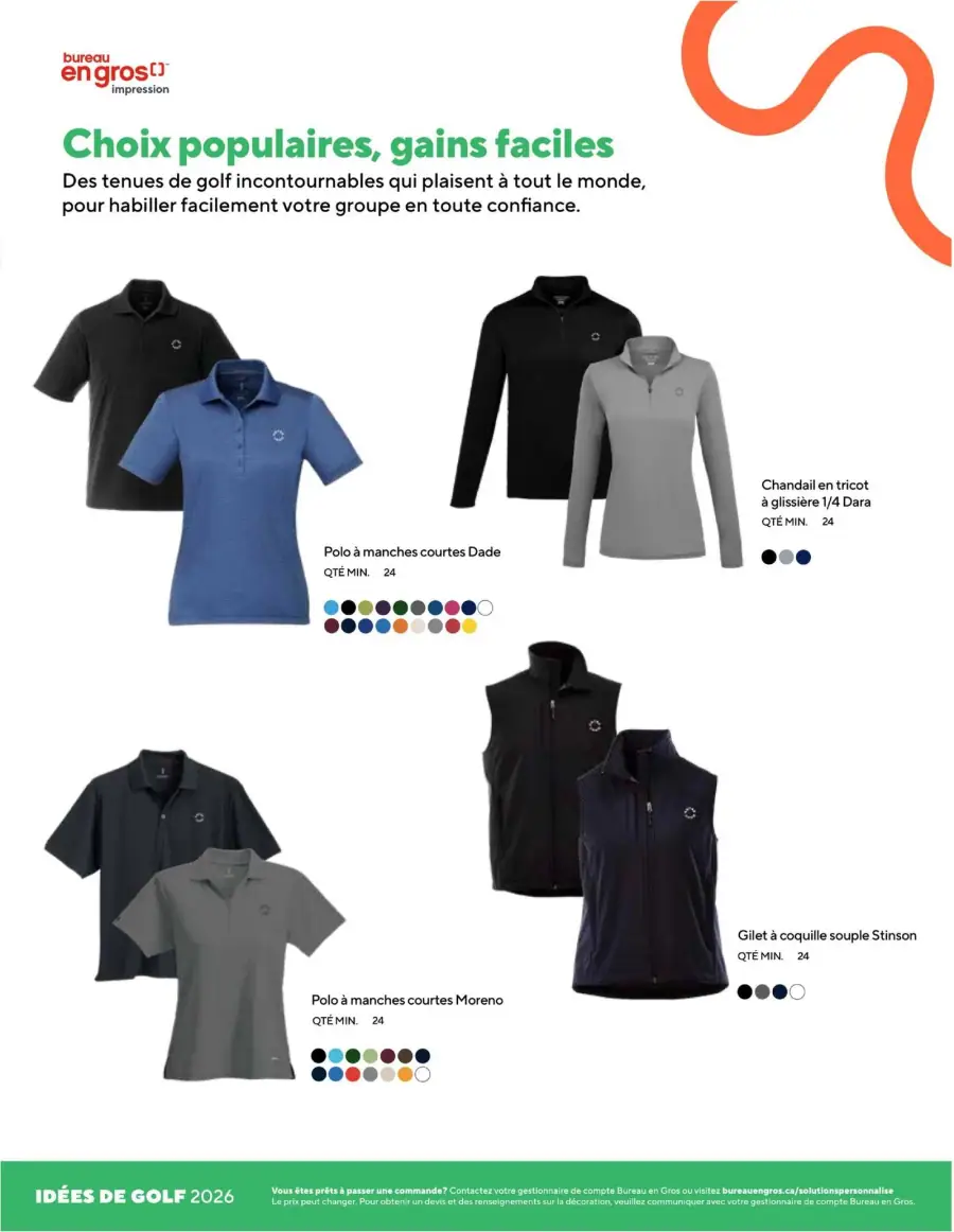Page 5 du guide Bureau en Gros.