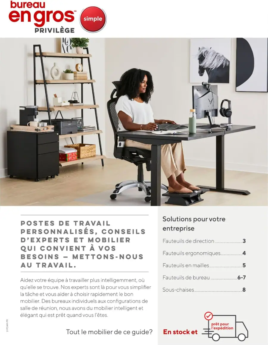 Page 2 du guide Bureau en Gros.