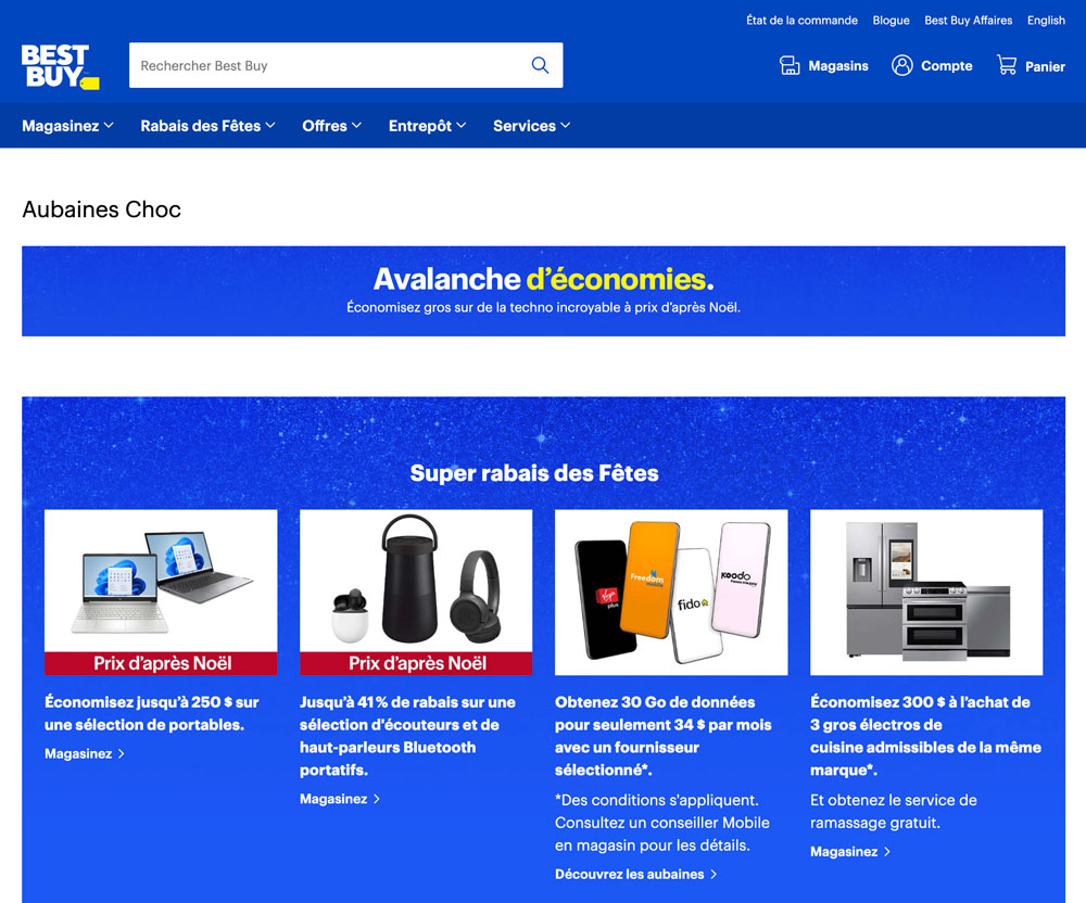 Aperçu de la circulaire Best Buy