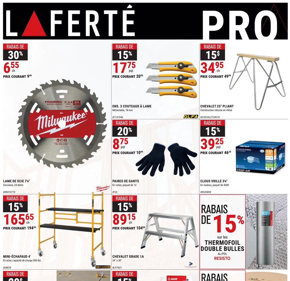 Aperçu de la circulaire Laferté