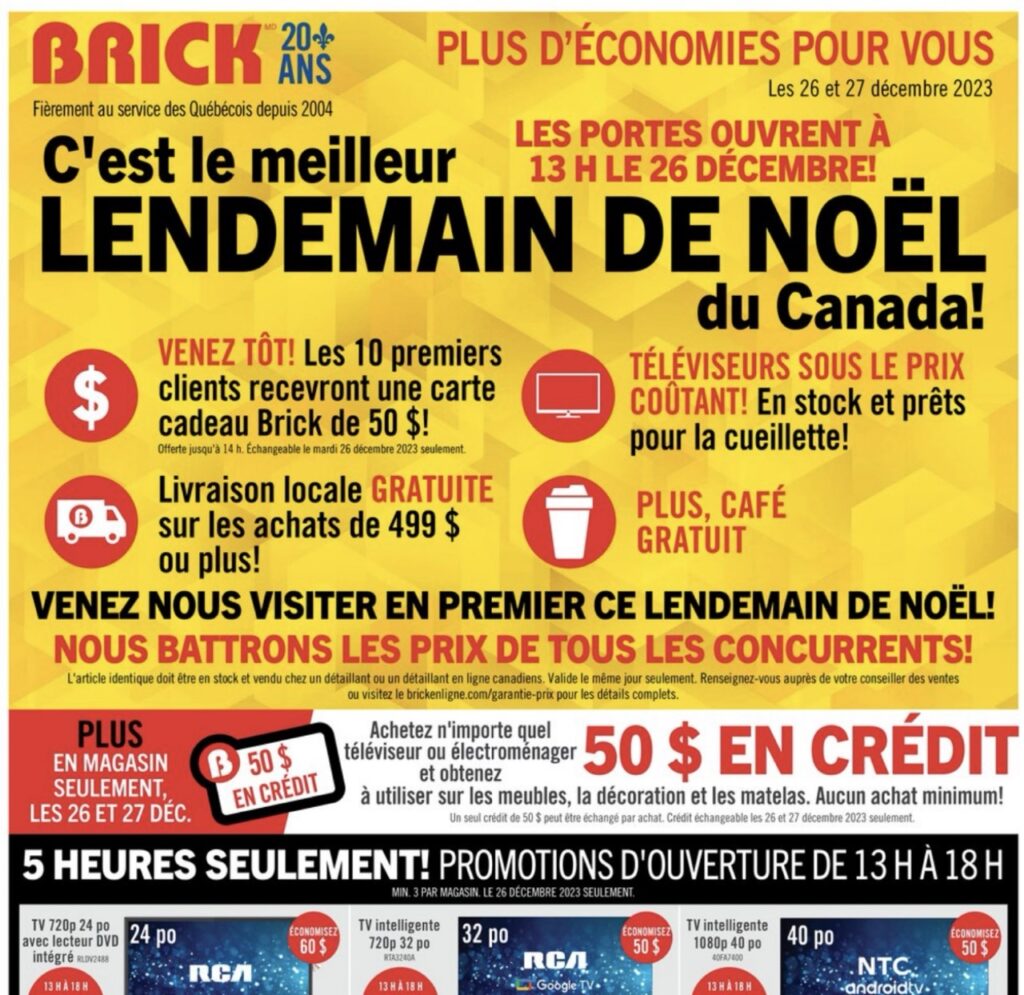 Circulaires Brick