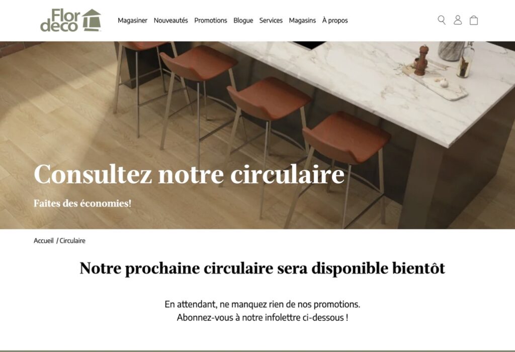 Circulaires Flordeco