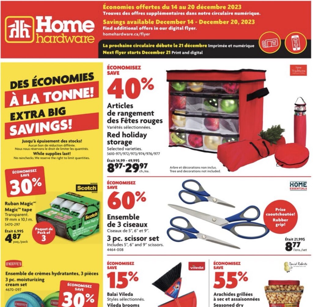 Circulaires Home Hardware