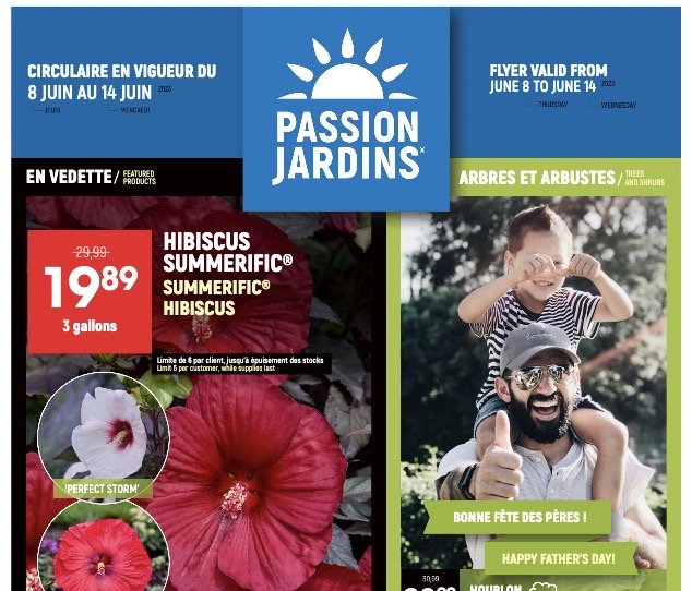 Circulaires Passion Jardins