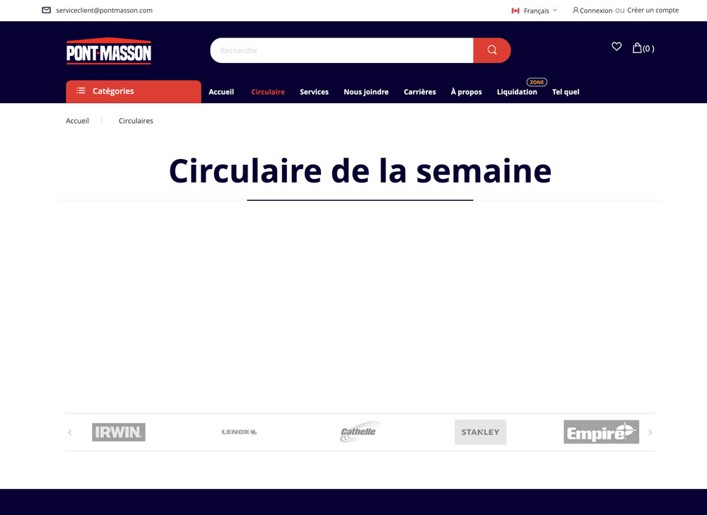 Circulaire Pont Masson