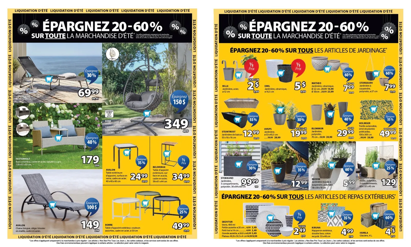 Page 4 de la Circulaire Jysk du 10 au 23 juillet 2025