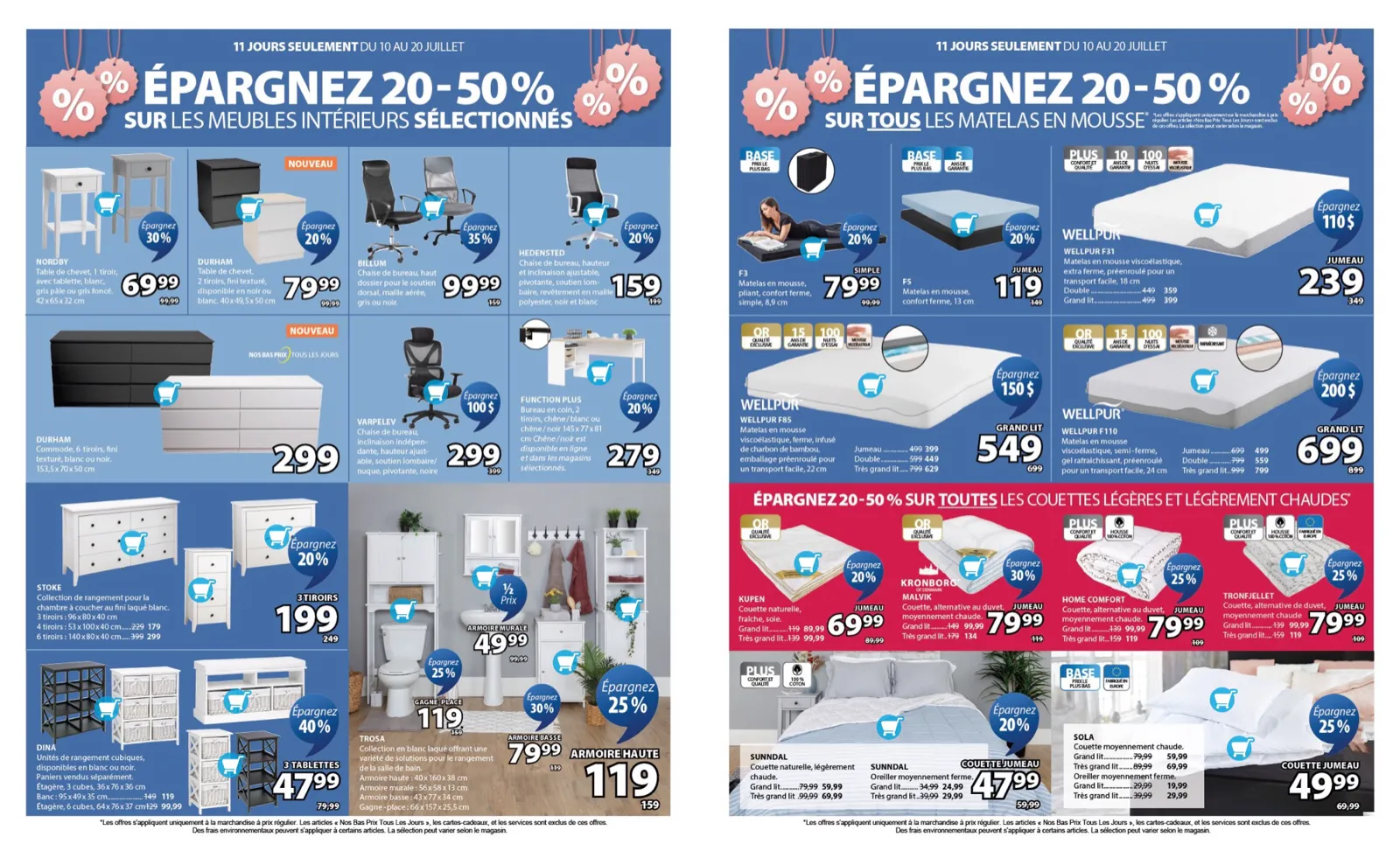 Page 7 de la Circulaire Jysk du 10 au 23 juillet 2025